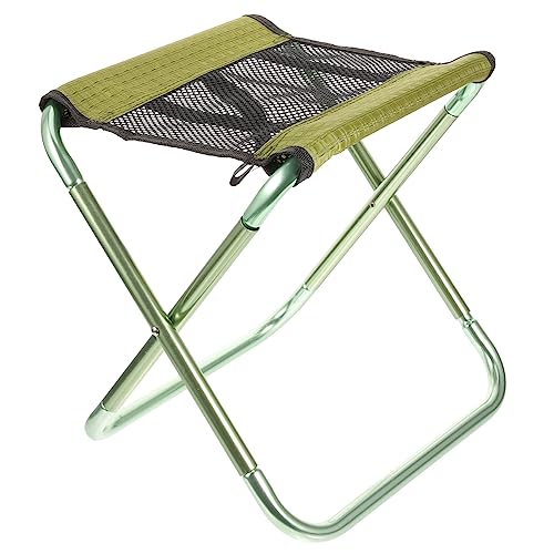 Toddmomy Campingstuhl Faltbar Tragbarer Klappstuhl Für Angeln Camping Und Outdoor Kompakte Und Platzsparende Konstruktion Und Langlebig von Toddmomy