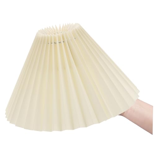 Toddmomy Plissee Lampenschirm für Tischlampen Eleganter Plissee Stoff Lampenschirm in Beige Stilvolle Lichtabdeckung für Kronleuchter und Deckenlampen Geeignet als Dekoratives Zuhause Toddmomy Plissee Lampenschirm für Tischlampen Eleganter Plissee Stoff Lampenschirm in Beige Stilvolle Lichtabdeckung für Kronleuchter und Deckenlampen Geeignet als Dekoratives Zuhause von Toddmomy