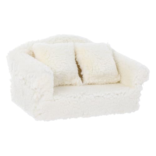 Toddmomy Plüschsofa mit Abnehmbaren Kissen Kompaktes Wohnzimmermöbel für Puppenhäuser Vielseitig Einsetzbar und Langlebig Geeignet für Verschiedene Miniaturstile Toddmomy Plüschsofa mit Abnehmbaren Kissen Kompaktes Wohnzimmermöbel für Puppenhäuser Vielseitig Einsetzbar und Langlebig Geeignet für Verschiedene Miniaturstile von Toddmomy