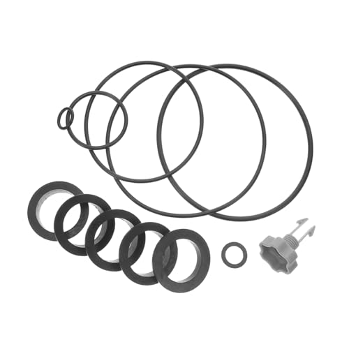 Toddmomy Pool Dichtungsringe für Sandfilterpumpe Pool Reparaturkit mit O Ring Dichtung Ersatzteile zur Abdichtung und Wasserleckage Vermeidung Kompatibel mit Intex Einfache Installation von Toddmomy