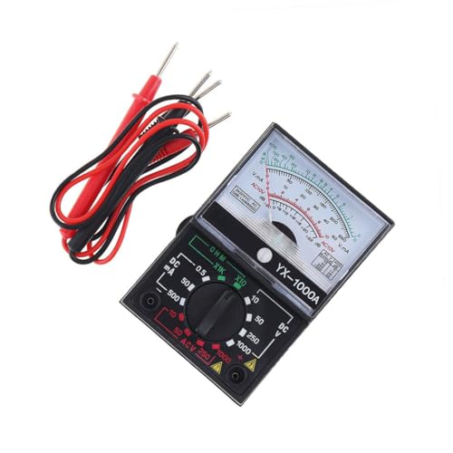 Toddmomy Professionelles Digitales Multimeter Voltmeter mit Hoher Präzision Lcd anzeige Automatischer Abschaltung Vielseitig Einsetzbar für Elektriker Geeignet für Batterien Kleine von Toddmomy