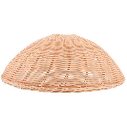 Toddmomy Rattan Lampenschirm Gewebt Rustikal Hängelampe Lampenschirm für Restaurants Hotellampen Deckenlampen Vintage Stil Natürliches Material Robust und Dekorativ Toddmomy Rattan Lampenschirm Gewebt Rustikal Hängelampe Lampenschirm für Restaurants Hotellampen Deckenlampen Vintage Stil Natürliches Material Robust und Dekorativ von Toddmomy