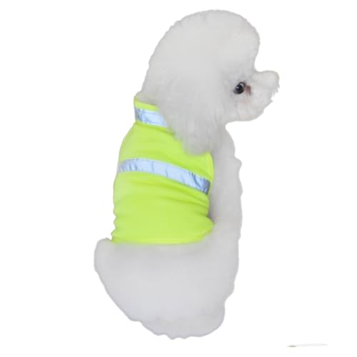 Toddmomy Reflektierende Verstellbare Hundesicherheitsweste Atmungsaktive Sommer Sicherheitsweste für Hunde Hohe Sichtbarkeit zum Spazierengehen Wandern und Joggen Fluoreszierend Gelb Toddmomy Reflektierende Verstellbare Hundesicherheitsweste Atmungsaktive Sommer Sicherheitsweste für Hunde Hohe Sichtbarkeit zum Spazierengehen Wandern und Joggen Fluoreszierend Gelb von Toddmomy