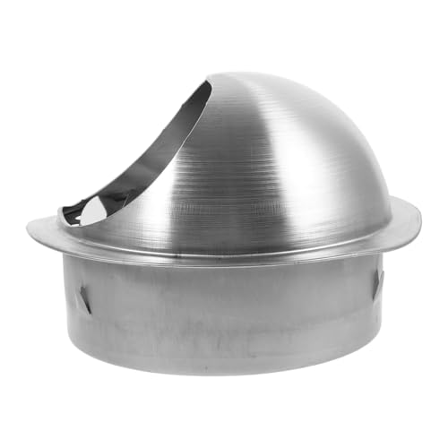 Toddmomy Regenabweisender Dachventilator Abdeckung Rund Lüftungsgitter mit Flachem Windschutz Einfache Montage für Kamin Abluft und Dunstabzug Geeignet Robust und Langlebig für Wohn Toddmomy Regenabweisender Dachventilator Abdeckung Rund Lüftungsgitter mit Flachem Windschutz Einfache Montage für Kamin Abluft und Dunstabzug Geeignet Robust und Langlebig für Wohn von Toddmomy