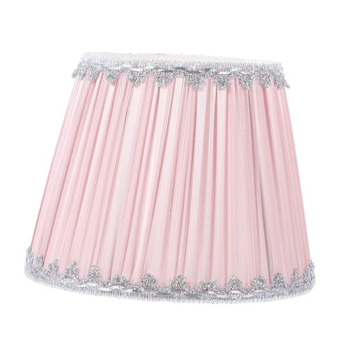 Toddmomy Romantischer Gefältelter Stofflampenschirm Haushaltslampenabdeckung für Wohnzimmer Schlafzimmer Tisch Deckenlampen Warmes Licht ohne Blendung Einfache Anwendung Toddmomy Romantischer Gefältelter Stofflampenschirm Haushaltslampenabdeckung für Wohnzimmer Schlafzimmer Tisch Deckenlampen Warmes Licht ohne Blendung Einfache Anwendung von Toddmomy