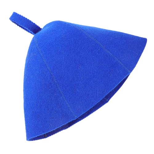 Toddmomy Saunahut aus Natürlichem Wollfilz Atmungsaktiv Hitzebeständig Komfortable Passform für Frauen Schützende Saunakappe für Sauna und Dampfbad Leichtes Langlebiges Material für Langes von Toddmomy