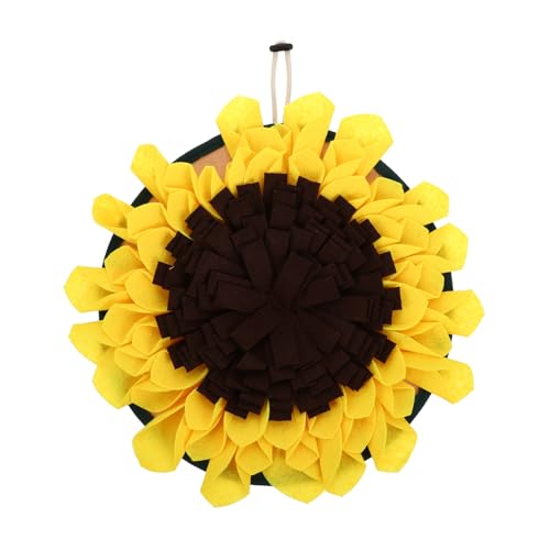 Toddmomy Schnüffelmatte für Hunde aus Strapazierfähigem Dekorative Futtermatte zur Beschäftigung und Stressreduktion Rutschfestes Haustier zubehör für Langsames Fressen und Suchtraining Toddmomy Schnüffelmatte für Hunde aus Strapazierfähigem Dekorative Futtermatte zur Beschäftigung und Stressreduktion Rutschfestes Haustier zubehör für Langsames Fressen und Suchtraining von Toddmomy