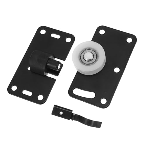 Toddmomy Schranktür Schiebetürrolle Kugellager Leise Laufrolle für Schränke Kleiderschränke und Stabiler Schiebetürbeschlag Installieren Langlebig und Geräuscharm von Toddmomy