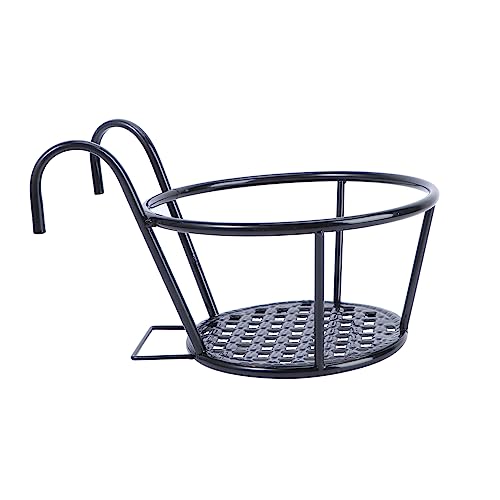 Toddmomy Schwarzes Halter Blumentopf Deck Pflanzer Metall Geländer Pflanzer Geländer Blumentopfhalter 18 cm Balkon Pflanzer Halter Hängender Blumenkorb Europäischer Stil Metallhalter Toddmomy Schwarzes Halter Blumentopf Deck Pflanzer Metall Geländer Pflanzer Geländer Blumentopfhalter 18 cm Balkon Pflanzer Halter Hängender Blumenkorb Europäischer Stil Metallhalter von Toddmomy