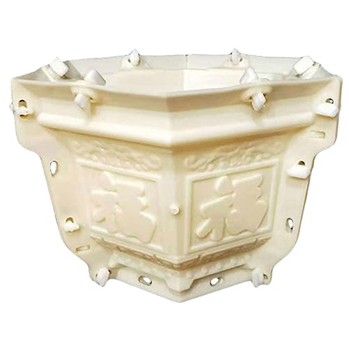 Toddmomy Sechseckige Blumentopf Gießform aus Langlebigem Kunststoff Verschleißfest Wiederverwendbar für DIY Basteln und Home Office Dekoration Bpa Frei Einfach zu Reinigen Vielseitig für Toddmomy Sechseckige Blumentopf Gießform aus Langlebigem Kunststoff Verschleißfest Wiederverwendbar für DIY Basteln und Home Office Dekoration Bpa Frei Einfach zu Reinigen Vielseitig für von Toddmomy