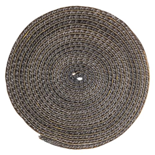Toddmomy Selbstklebendes Hitzebeständiges Ofendichtungsband Langlebige Ofentürdichtung für Holzöfen und Kaminöfen Einfache Installation Energieeffiziente Kaminabdichtung von Toddmomy