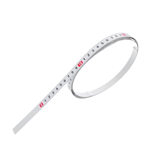 Toddmomy Selbstklebendes Maßband aus Robustem Carbonstahl Langlebiges Werkbank lineal mit Starker Haftung Präzise Messung für Holzarbeiten Nähen und Ingenieurwesen Lang Links rechts Toddmomy Selbstklebendes Maßband aus Robustem Carbonstahl Langlebiges Werkbank lineal mit Starker Haftung Präzise Messung für Holzarbeiten Nähen und Ingenieurwesen Lang Links rechts von Toddmomy