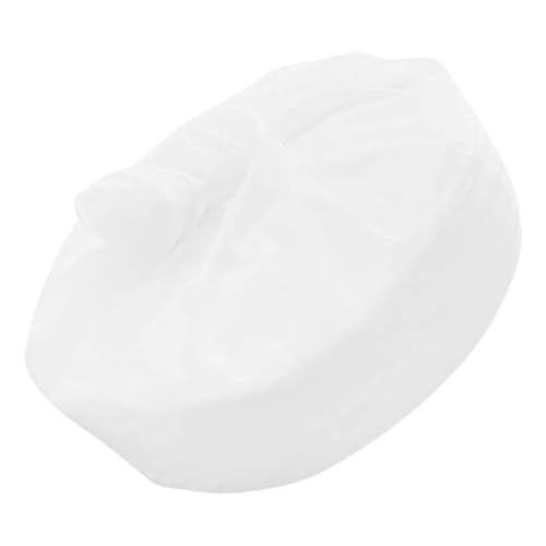 Toddmomy Sofabezug Abdeckung Innere Ohne Schaum Sitzsack-Sofa Mit Plüsch Liner Ersatz Innentasche Für Lazy Sofa Austausch Der Innenhülle des Sitzsacks Weiß Stoff von Toddmomy