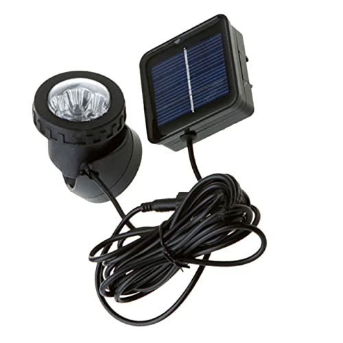 Toddmomy Solarbetriebene Wasserdichte Teichlampe Unterwasserlicht Für Garten Aquarium Warmweiß Energiesparend Für Terrasse Wege Partys Outdoor-events von Toddmomy