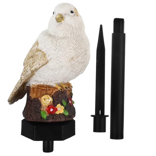 Toddmomy Solarlichter Für Garten Weg Als Lichtvogel-ornament Solarlampe Mit Pfahl Solar-landschaftslicht Solar-gartenleuchte Solarlampen Für Außenbereich von Toddmomy