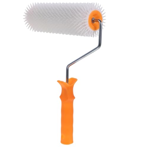 Toddmomy Spiked Screeding Compound Roller Langlebige Entlüftungswalze für Ausgleichsmasse mit Robustem Griff Verschleißfest für Bodenbeschichtungen und Malerarbeiten Zufällige Farbe Toddmomy Spiked Screeding Compound Roller Langlebige Entlüftungswalze für Ausgleichsmasse mit Robustem Griff Verschleißfest für Bodenbeschichtungen und Malerarbeiten Zufällige Farbe von Toddmomy