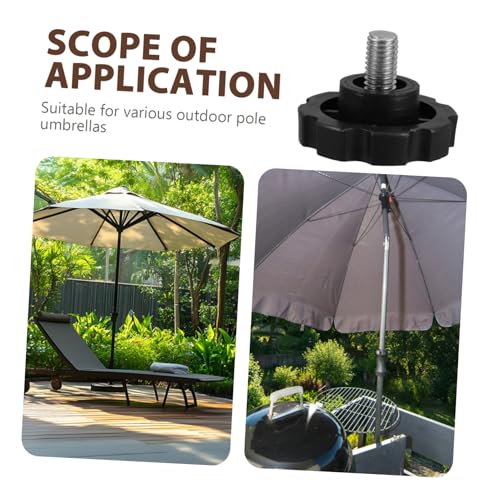 Toddmomy Stabile Schirmfuß Schraube Ersatzknopf aus Robustem Material Einfach zu Montieren für Schwere Sonnenschirmhalterungen Zuverlässige Windstabilität Passgenaues Ersatzteil für Garten Toddmomy Stabile Schirmfuß Schraube Ersatzknopf aus Robustem Material Einfach zu Montieren für Schwere Sonnenschirmhalterungen Zuverlässige Windstabilität Passgenaues Ersatzteil für Garten von Toddmomy