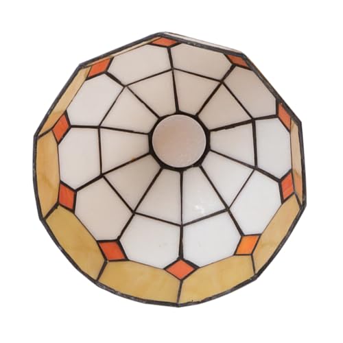 Toddmomy Stil Glas Lampenschirm Mittelmeer Gelb Für Fassung Deckenleuchte Wandlampe Robust Langlebig Wohnraum Schlafzimmer Zubehör Toddmomy Stil Glas Lampenschirm Mittelmeer Gelb Für Fassung Deckenleuchte Wandlampe Robust Langlebig Wohnraum Schlafzimmer Zubehör von Toddmomy