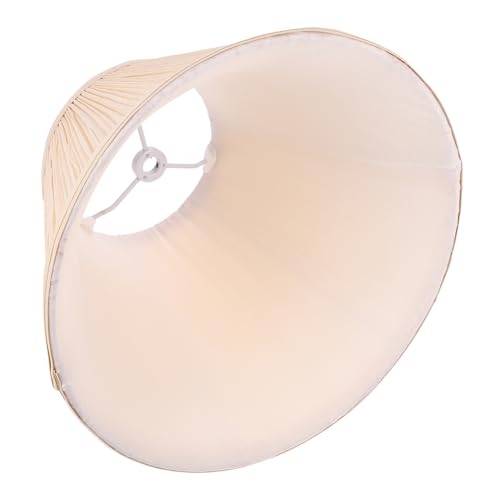 Toddmomy Stilvoller Lampenschirm aus Stoff mit Plissee design Lampenabdeckung für Steh Wand Deckenlampen Dekorative Lichtabdeckung für Warme Raumbeleuchtung von Toddmomy