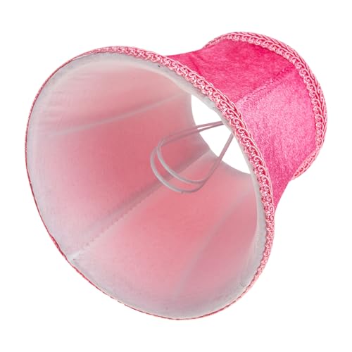Toddmomy Stoff Lampenschirm für Deckenlampe Eleganter Rosa Lampenbezug aus Samt Vintage Stil Leicht Montierbar Geeignet für Wohnzimmer Schlafzimmer Hotel Beleuchtung Toddmomy Stoff Lampenschirm für Deckenlampe Eleganter Rosa Lampenbezug aus Samt Vintage Stil Leicht Montierbar Geeignet für Wohnzimmer Schlafzimmer Hotel Beleuchtung von Toddmomy