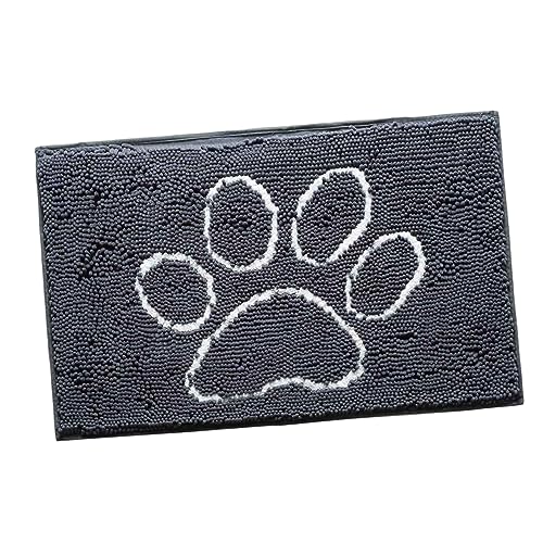 Toddmomy TPR Beschichtete Wassersaugende Chenille Pet Matte rutschfest und Umweltfreundlich Grauer Schlafplatz für Hunde Katzen Welpen Pflegeleicht und Langlebig Toddmomy TPR Beschichtete Wassersaugende Chenille Pet Matte rutschfest und Umweltfreundlich Grauer Schlafplatz für Hunde Katzen Welpen Pflegeleicht und Langlebig von Toddmomy