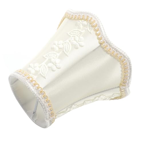 Toddmomy Tischlampen Lampenschirm aus Langlebigem Stoff Vielseitige Abdeckung für Steh Wand Deckenlampen Einfache Handhabung Klassisches Design Passend für Verschiedene Leuchten von Toddmomy