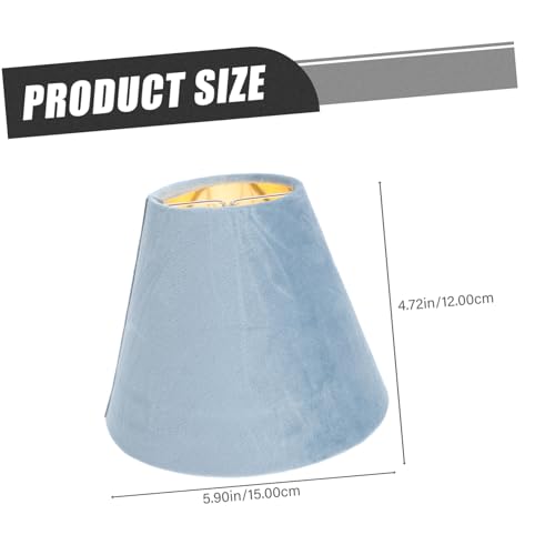 Toddmomy Tischlampenschirm aus Samt mit Goldfarbener Innenseite Stoff Lampenschirm für Schreibtischlampe Vielseitig Einsetzbar für Wohnzimmer Schlafzimmer Einfach zu Montieren Elegantes Toddmomy Tischlampenschirm aus Samt mit Goldfarbener Innenseite Stoff Lampenschirm für Schreibtischlampe Vielseitig Einsetzbar für Wohnzimmer Schlafzimmer Einfach zu Montieren Elegantes von Toddmomy