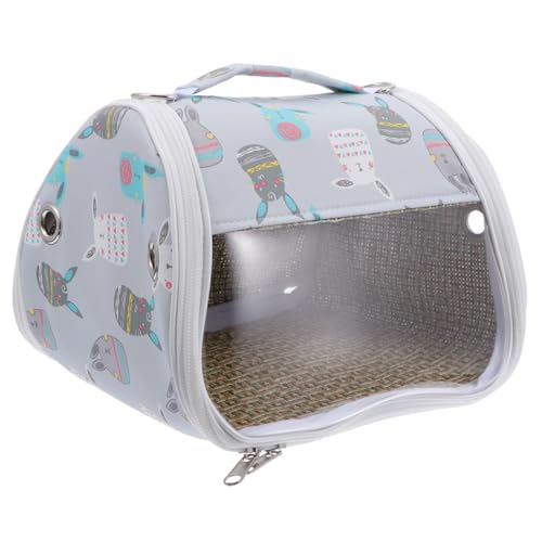 Toddmomy Tragbare Haustier Tragetasche für Hamster und Kleintiere Atmungsaktiv Abnehmbar und Leicht zu Reinigen für Outdoor Ausflüge mit Gerbil Chinchilla Meerschweinchen und Eichhörnchen von Toddmomy