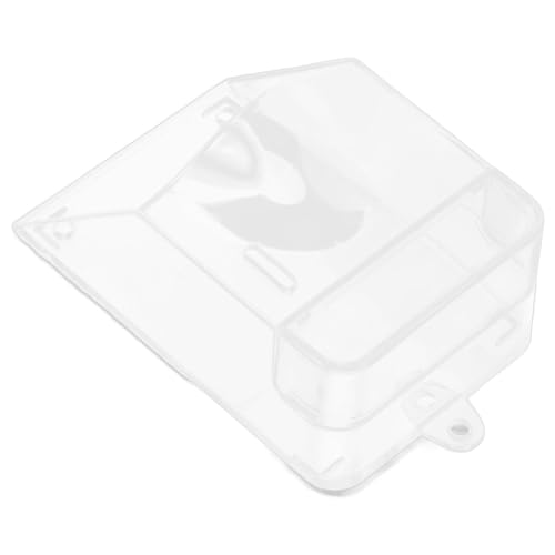 Toddmomy Transparente Wasserdichte Türgong Abdeckung aus Regen Spritzschutz für Außenbereich Schutzbox für Türklingel mit Modernem Design und Klarem Sichtfenster von Toddmomy