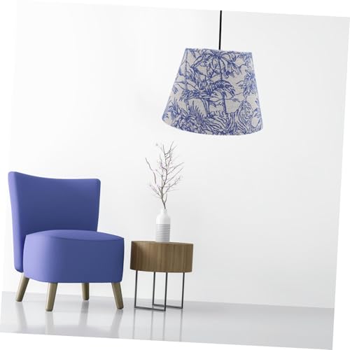 Toddmomy Tropischer Lampenschirm aus Stoff und Metall Bestickte Tisch Stehlampe Dekorative Lichtstreuung Weich Leuchtend Langlebig und Installieren Blaue Einzelverpackung Toddmomy Tropischer Lampenschirm aus Stoff und Metall Bestickte Tisch Stehlampe Dekorative Lichtstreuung Weich Leuchtend Langlebig und Installieren Blaue Einzelverpackung von Toddmomy