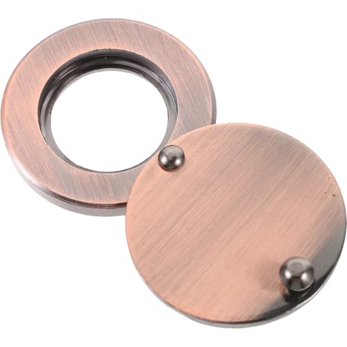 Toddmomy Türspion Abdeckung Privacy Peephole Cover Schutzplatte für Wohnungstür Selbstklebend Wiederverwendbar Sichtschutz für Zuhause und Büro Einfache Drehfunktion zur Privatsphäre von Toddmomy