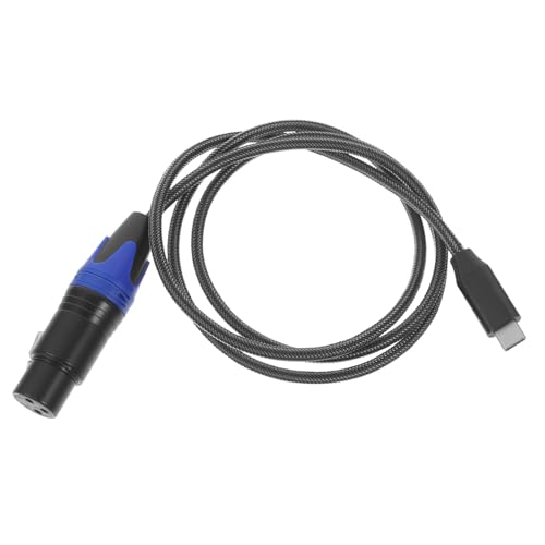 Toddmomy Type C Xlr Mikrofon Verlängerungskabel Robustes Anschlusskabel für Gitarre Audio Profis von Toddmomy