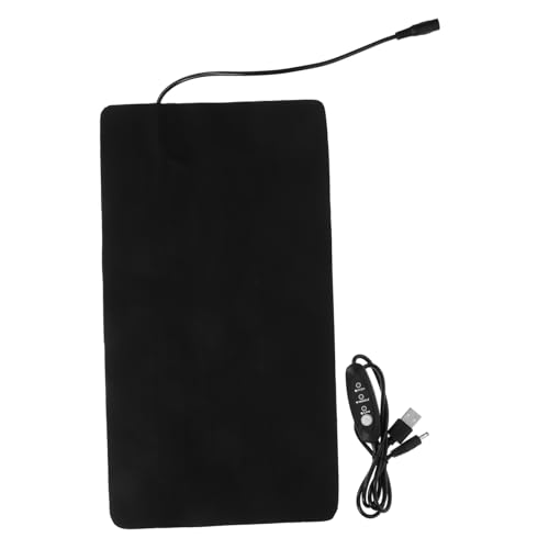 Toddmomy USB Pflanzheizmatte Einstellbar Dreistufig Temperaturregelung PU-Oberfläche Keimung Heizmatte für Gesunde Setzlinge und Outdoor Pflanzenwachstum von Toddmomy