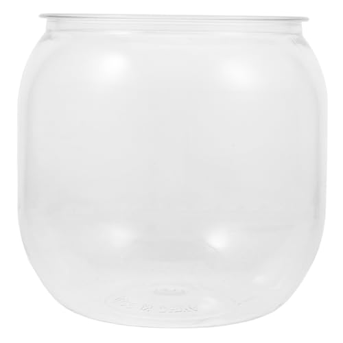 Toddmomy Unzerbrechliches Kleines Rundes Fischglas aus Transparentem Kunststoff Bruchsicheres Desktop Aquarium für Betta Fische und Schildkröten Modernes Aquarium für Büro und Zuhause Toddmomy Unzerbrechliches Kleines Rundes Fischglas aus Transparentem Kunststoff Bruchsicheres Desktop Aquarium für Betta Fische und Schildkröten Modernes Aquarium für Büro und Zuhause von Toddmomy