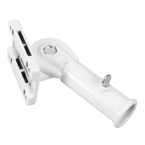 Toddmomy Verstellbare Fahnenmast Halterung Wandmontage Basis für Flaggen Langlebig und für Einfache Anwendung und Zuverlässige Befestigung von Toddmomy