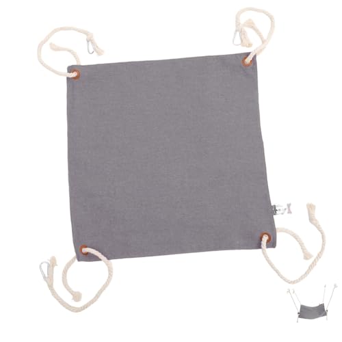 Toddmomy Verstellbares Katzenhängemattenbett Doppelseitig Sicherer Schlafplatz für Katzen und Kleintiere Gemütliches Katzenbett zum Hängen Geeignet für Wohnungskatzen und Kätzchen von Toddmomy