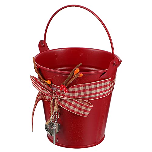 Toddmomy Vintage Eisen Blumentopf mit Griff Blumeneimer Metall Pflanzeimer Hängevase Sukkulenten Kaktus Töpfe Blumenarrangement für Weihnachten Party Heimdekoration Tischdeko Gartendeko Rot 10cm Toddmomy Vintage Eisen Blumentopf mit Griff Blumeneimer Metall Pflanzeimer Hängevase Sukkulenten Kaktus Töpfe Blumenarrangement für Weihnachten Party Heimdekoration Tischdeko Gartendeko Rot 10cm von Toddmomy