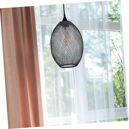 Toddmomy Vintage Metall Lampenschirm Netzform Hängelampe Deckenleuchte Zubehör für Esszimmer Bar Schlafzimmer Dekorative Lichtabdeckung in Schwarz Samt Toddmomy Vintage Metall Lampenschirm Netzform Hängelampe Deckenleuchte Zubehör für Esszimmer Bar Schlafzimmer Dekorative Lichtabdeckung in Schwarz Samt von Toddmomy