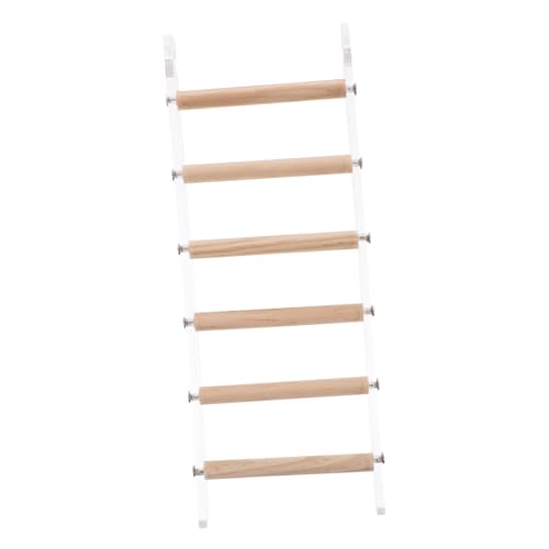 Toddmomy Vogel kletterleiter aus Sicherem Material Haustier brücke für Wellensittiche Papageien und Hamster Platzsparendes Vielseitiges Vogelspielzeug für Käfige Toddmomy Vogel kletterleiter aus Sicherem Material Haustier brücke für Wellensittiche Papageien und Hamster Platzsparendes Vielseitiges Vogelspielzeug für Käfige von Toddmomy