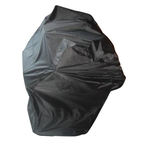 Toddmomy Wasserdichte Abdeckung für Rasenmäher und Aufsitzrasenmäher Oxford UV Schutz Winddicht Staubschutz für Garten und Außenbereich Schwarz von Toddmomy