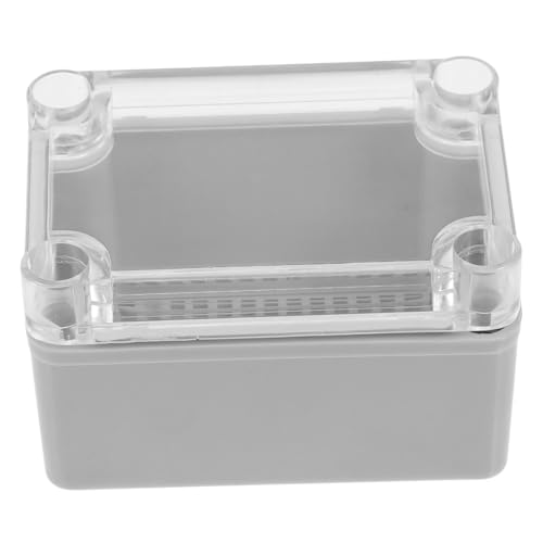 Toddmomy Wasserdichte Aufputz verteilerdose mit Transparentem Deckel Staubdichtes Abs gehäuse Schnelle Montage Vielseitige Elektroanschlussdose für Außen Innenbereiche Klare Sicht zur Toddmomy Wasserdichte Aufputz verteilerdose mit Transparentem Deckel Staubdichtes Abs gehäuse Schnelle Montage Vielseitige Elektroanschlussdose für Außen Innenbereiche Klare Sicht zur von Toddmomy