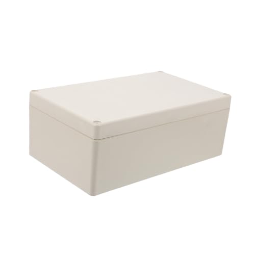 Toddmomy Wasserdichte Elektrische Abzweigdose Projektbox mit Schlagfestigkeit und Isolierung für Innen und Außen Kompakt Leicht Einfache Montage für Kabelverbinder und Verteilerkasten von Toddmomy