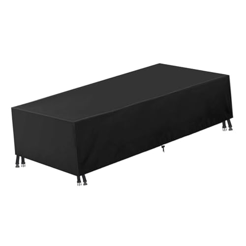 Toddmomy Wasserdichte Gartenmöbel Abdeckung aus Robustem Oxford Zugkordel Winddicht und UV beständig Passend für Terrassenmöbel Sofas und Gartentische Schutzhaube von Toddmomy