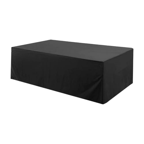Toddmomy Wasserdichte Gartenmöbelabdeckung Oxford Polyester mit Silberbeschichtung UV schutz Reißfest Winddicht für Patio Tisch und Stuhl Wetterfeste Möbelhülle für Außenbereich von Toddmomy