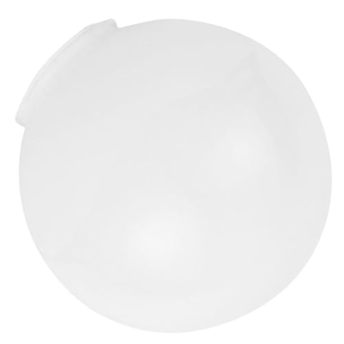 Toddmomy Wasserdichter Acryl Lampenschirm Ersatz Kugelform für Außenbeleuchtung Gartenwand Leuchte ohne Sockel Robustes Design Einsetzbar für Lampenabdeckungen und Beleuchtungszubehör von Toddmomy