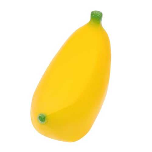 Toddmomy Wetterfester Realistischer Bananen-schlüsselverstecker aus Resin Wetterbeständiger Outdoor-schlüsselhalter für Garten Terrasse Dekorative Unauffällige Schlüsselbox für Außenbereich von Toddmomy