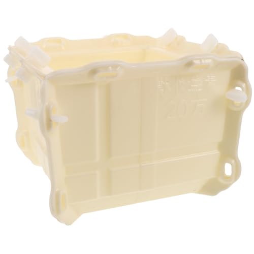 Toddmomy Wiederverwendbare Eckige Beton Blumentopfform aus Verstärktem Dickem Kunststoff Robustes DIY Epoxidharz Zement Gießform für Sukkulenten Bastelprojekte und Heimdekoration von Toddmomy