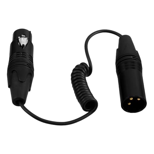 Toddmomy Xlr Mikrofonkabel Pin Geflochtenes Kabel mit Xlr Steckern Platzsparendes Design für Events und Heim Setups Langlebig und Störungsfrei Toddmomy Xlr Mikrofonkabel Pin Geflochtenes Kabel mit Xlr Steckern Platzsparendes Design für Events und Heim Setups Langlebig und Störungsfrei von Toddmomy