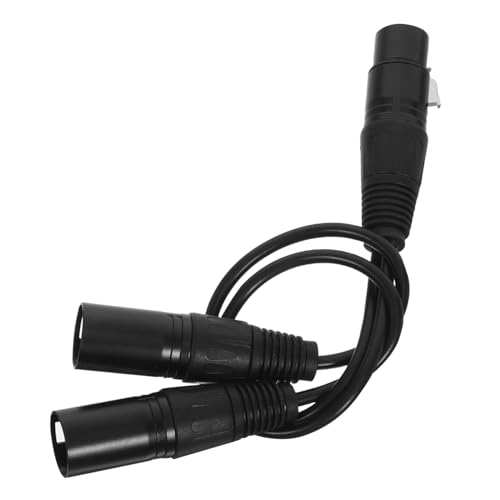Toddmomy Xlr Splitter Kabel Balancierter Mikrofon Splitter Adapter für Studio Bühne und Lautsprecher Professionelle Audio-signalaufteilung und Hochwertige Klangübertragung Toddmomy Xlr Splitter Kabel Balancierter Mikrofon Splitter Adapter für Studio Bühne und Lautsprecher Professionelle Audio-signalaufteilung und Hochwertige Klangübertragung von Toddmomy