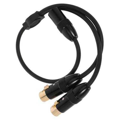 Toddmomy Xlr Y Splitter Kabel Pin Männlich zu Weiblich Ausbalancierte Mikrofon Adapter für Mixer Audio und Heimkino Hochwertige Hülle Signalverlustminimierung Toddmomy Xlr Y Splitter Kabel Pin Männlich zu Weiblich Ausbalancierte Mikrofon Adapter für Mixer Audio und Heimkino Hochwertige Hülle Signalverlustminimierung von Toddmomy